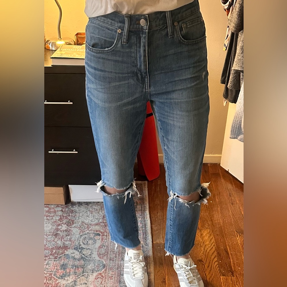 Madewell High Rise Slim Boyfriend